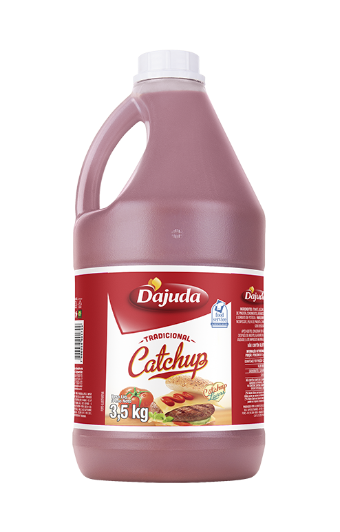 CATCHUP DAJUDA GALÃO 3,5KG