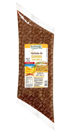 RECH. SABOR BANANA COM CANELA FORNEAVEL 1,01 KG