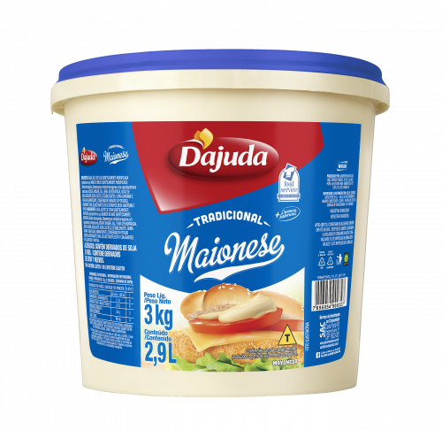 MAIONESE DAJUDA BOX 3KG