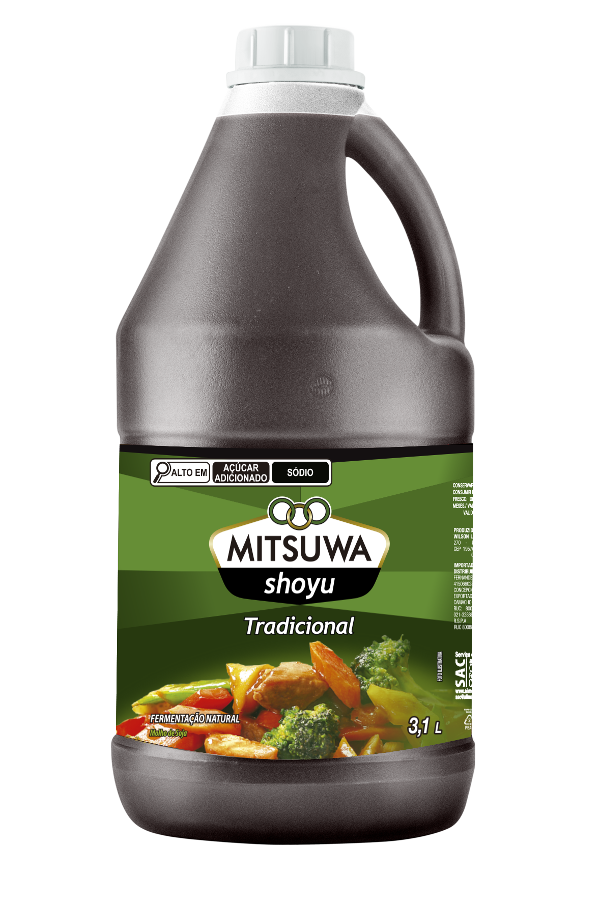 MOLHO SHOYU TRAD MITSUWA GALÃO 3,1LT
