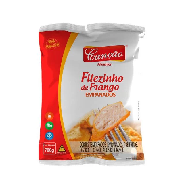 FILEZINHO DE FRANGO EMP CONG CANÇAÕ PCT 700GR